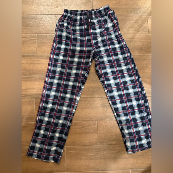Polo Ralph Lauren Other - Polo by Ralph Lauren Plaid Lounge Pants Black White Pink